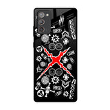 Red Zone Samsung Galaxy Note 20 Glass Back Cover Online