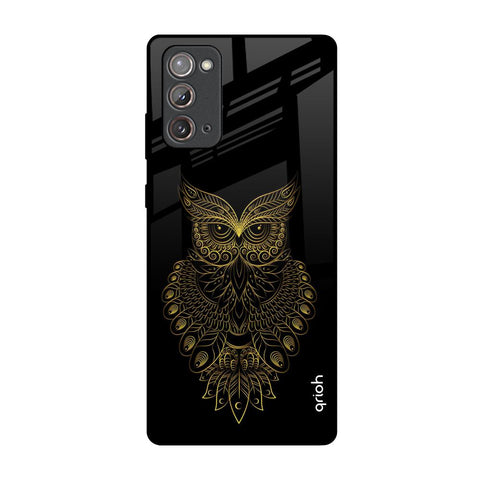 Golden Owl Samsung Galaxy Note 20 Glass Back Cover Online