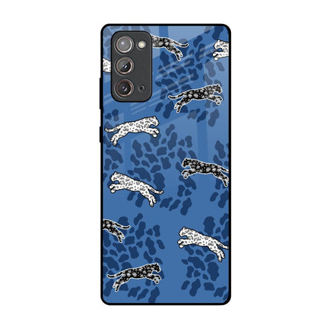 Blue Cheetah Samsung Galaxy Note 20 Glass Back Cover Online