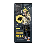 Cool Sanji Samsung Galaxy Note 20 Glass Back Cover Online