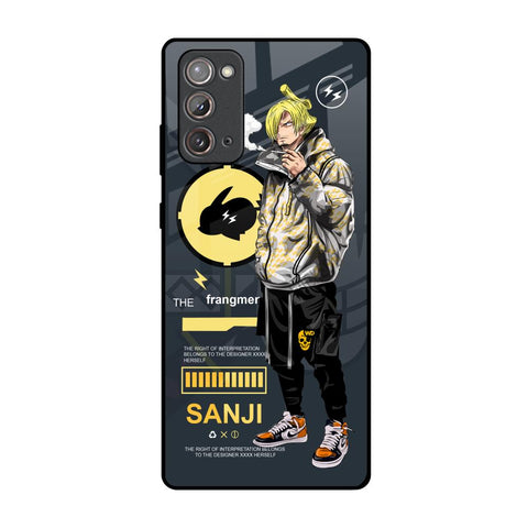 Cool Sanji Samsung Galaxy Note 20 Glass Back Cover Online