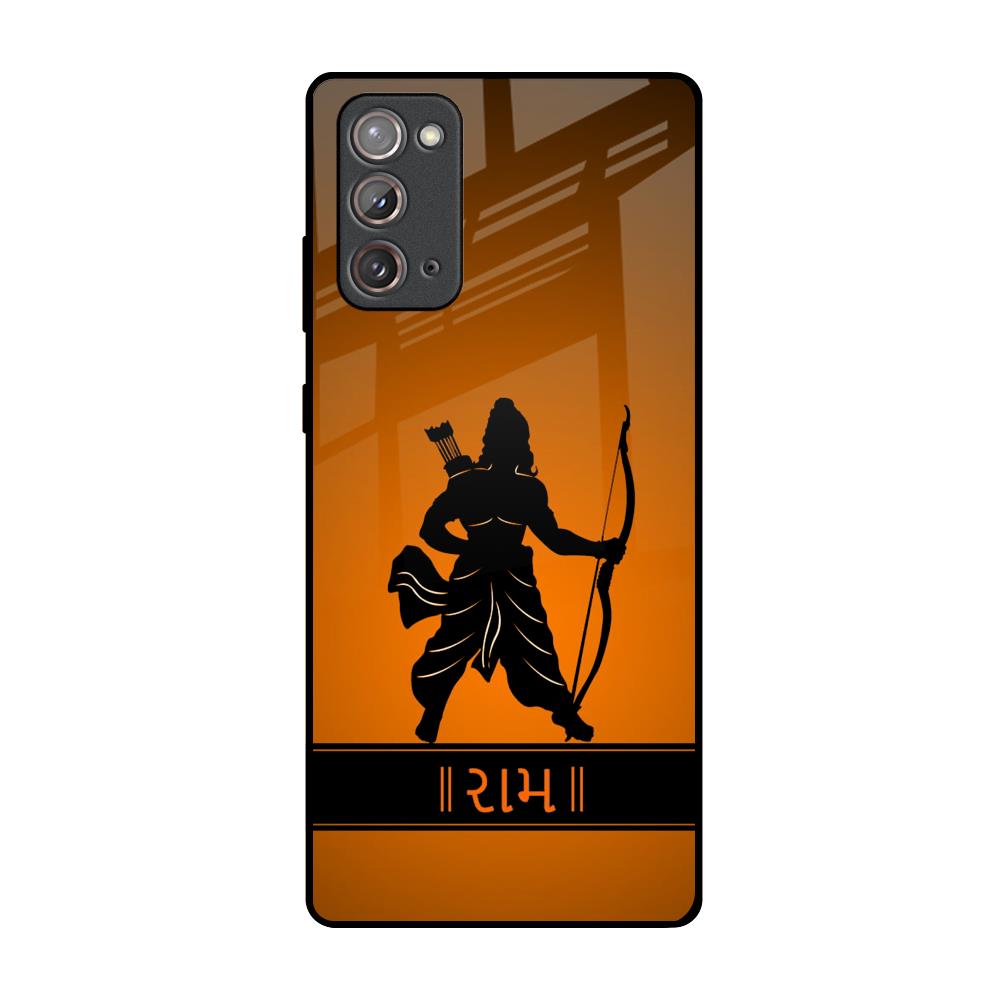 Halo Rama Samsung Galaxy Note 20 Glass Back Cover Online