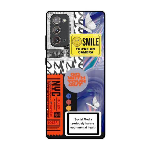 Smile for Camera Samsung Galaxy Note 20 Glass Back Cover Online