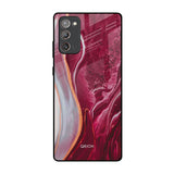 Crimson Ruby Samsung Galaxy Note 20 Glass Back Cover Online