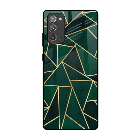 Abstract Green Samsung Galaxy Note 20 Glass Back Cover Online