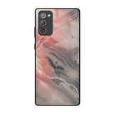 Pink And Grey Marble Samsung Galaxy Note 20 Glass Back Cover Online