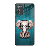 Adorable Baby Elephant Samsung Galaxy Note 20 Glass Back Cover Online