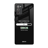 Error Samsung Galaxy Note 20 Glass Back Cover Online