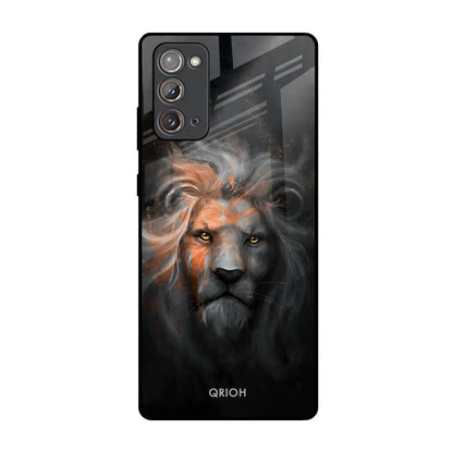 Devil Lion Samsung Galaxy Note 20 Glass Back Cover Online