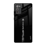 Follow Your Dreams Samsung Galaxy Note 20 Glass Back Cover Online