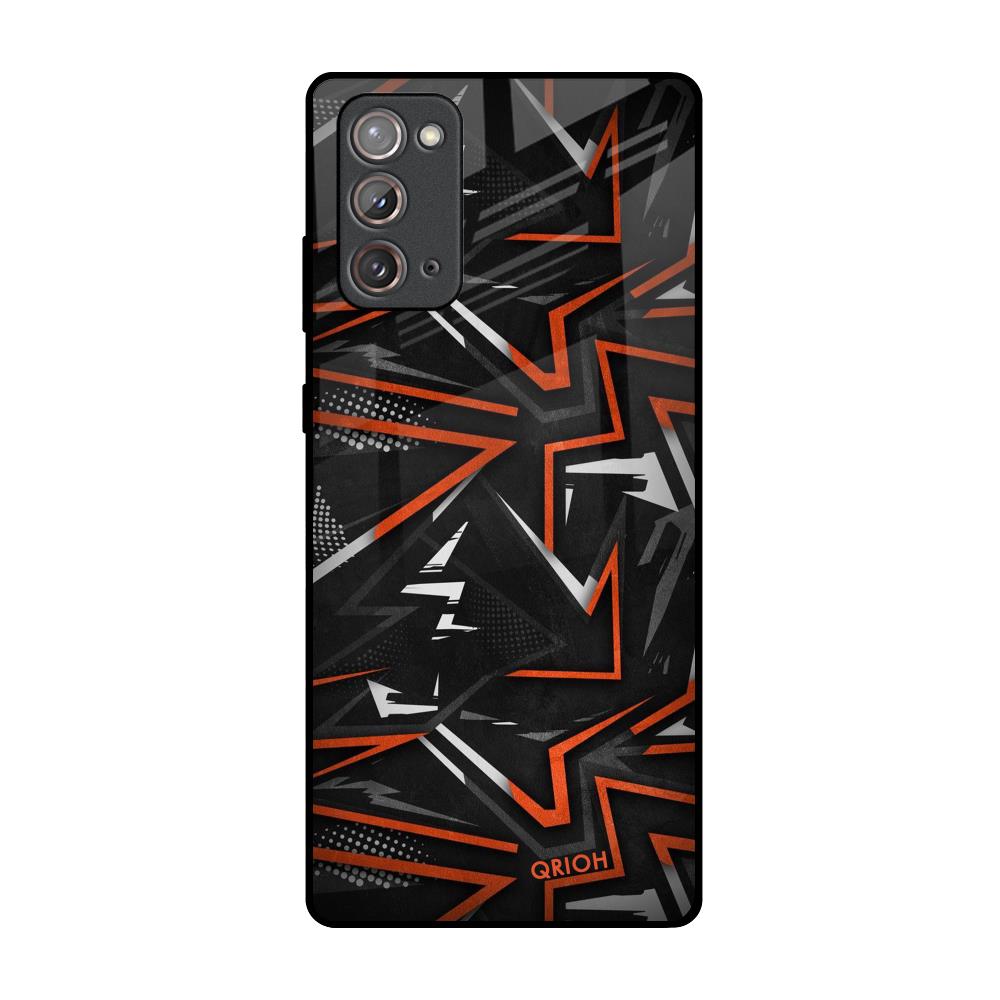 Vector Art Samsung Galaxy Note 20 Glass Back Cover Online