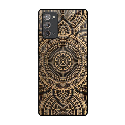 Luxury Mandala Samsung Galaxy Note 20 Glass Back Cover Online