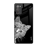 Kitten Mandala Samsung Galaxy Note 20 Glass Back Cover Online