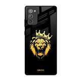 Lion The King Samsung Galaxy Note 20 Glass Back Cover Online
