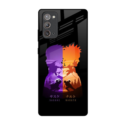 Minimalist Anime Samsung Galaxy Note 20 Glass Back Cover Online
