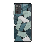 Abstact Tiles Samsung Galaxy Note 20 Glass Back Cover Online