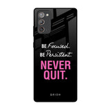 Be Focused Samsung Galaxy Note 20 Glass Back Cover Online
