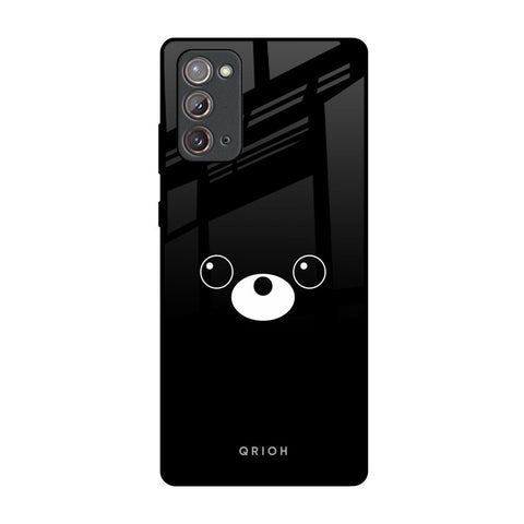 Cute Bear Samsung Galaxy Note 20 Glass Back Cover Online