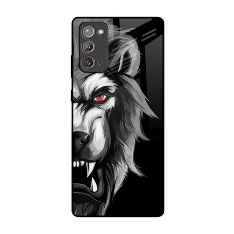 Wild Lion Samsung Galaxy Note 20 Glass Back Cover Online