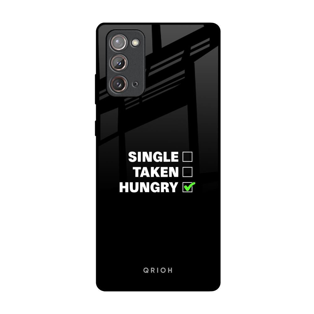 Hungry Samsung Galaxy Note 20 Glass Back Cover Online