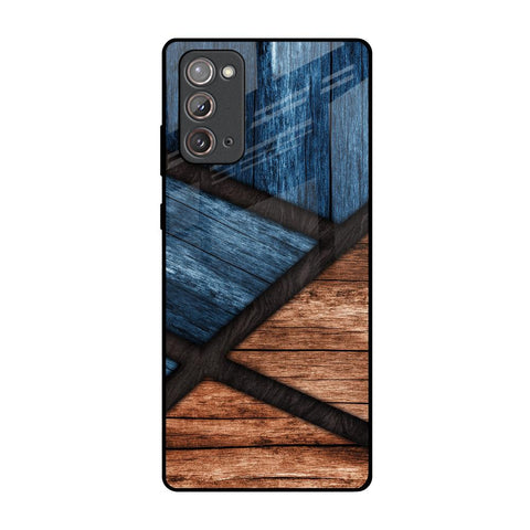 Wooden Tiles Samsung Galaxy Note 20 Glass Back Cover Online