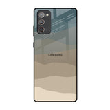 Abstract Mountain Pattern Samsung Galaxy Note 20 Glass Back Cover Online