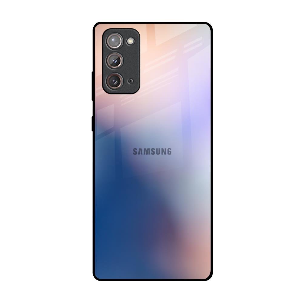 Blue Mauve Gradient Samsung Galaxy Note 20 Glass Back Cover Online