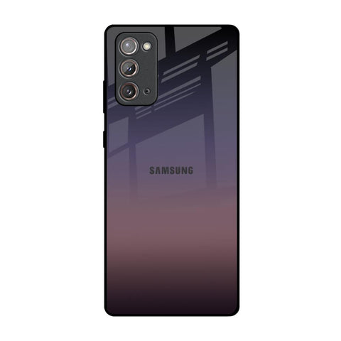 Grey Ombre Samsung Galaxy Note 20 Glass Back Cover Online