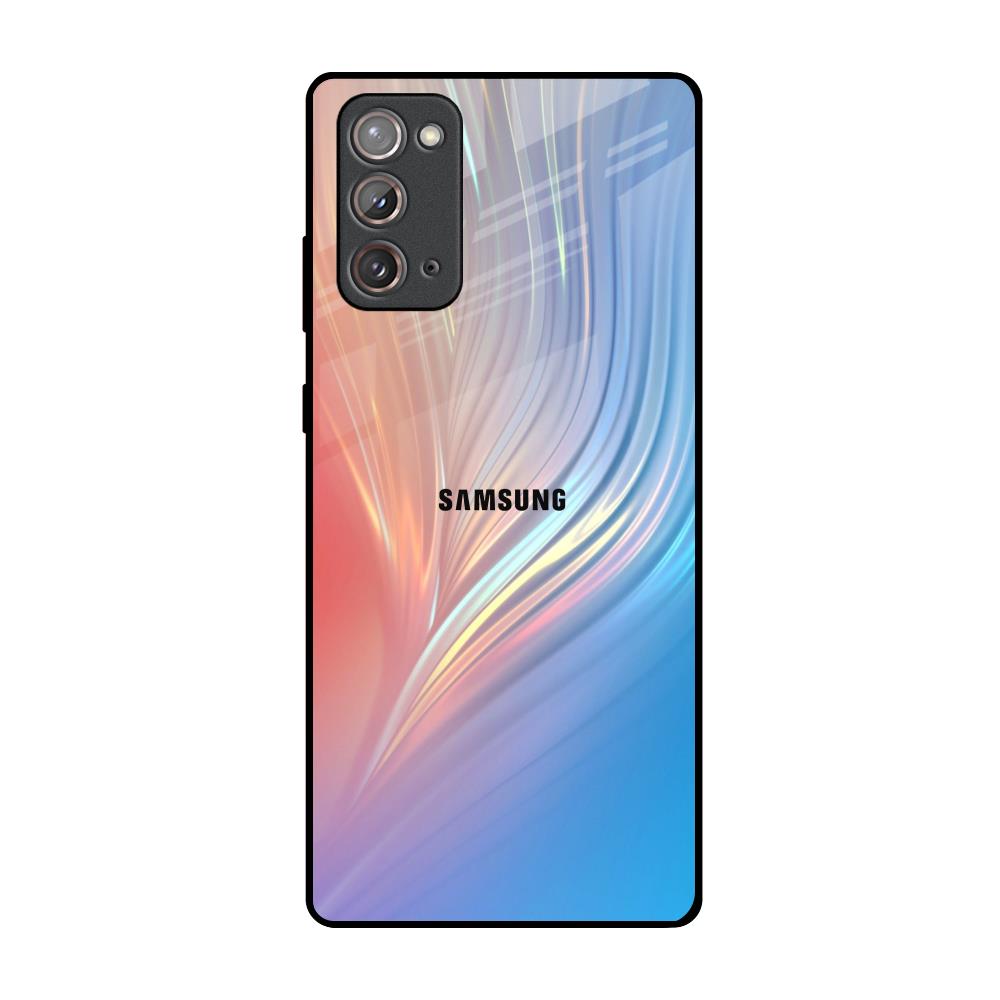 Mystic Aurora Samsung Galaxy Note 20 Glass Back Cover Online