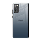 Smokey Grey Color Samsung Galaxy Note 20 Glass Back Cover Online