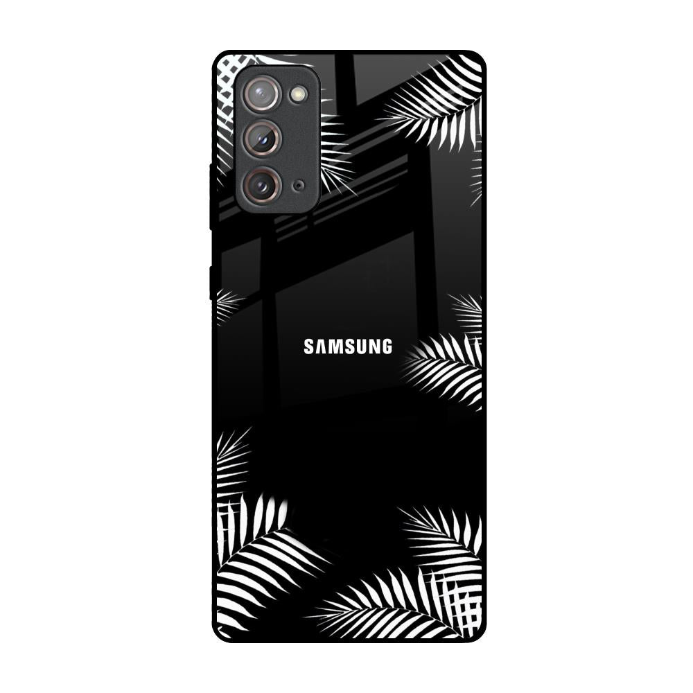 Zealand Fern Design Samsung Galaxy Note 20 Glass Back Cover Online