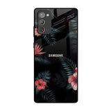 Tropical Art Flower Samsung Galaxy Note 20 Glass Back Cover Online