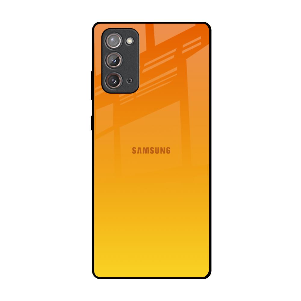 Sunset Samsung Galaxy Note 20 Glass Back Cover Online