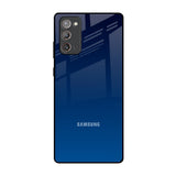 Very Blue Samsung Galaxy Note 20 Glass Back Cover Online