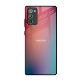 Dusty Multi Gradient Samsung Galaxy Note 20 Glass Back Cover Online