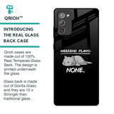 Weekend Plans Glass Case for Samsung Galaxy Note 20