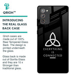 Everything Is Connected Glass Case for Samsung Galaxy Note 20
