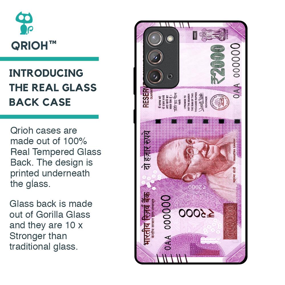 Stock Out Currency Glass Case for Samsung Galaxy Note 20