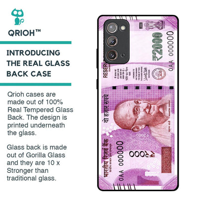 Stock Out Currency Glass Case for Samsung Galaxy Note 20