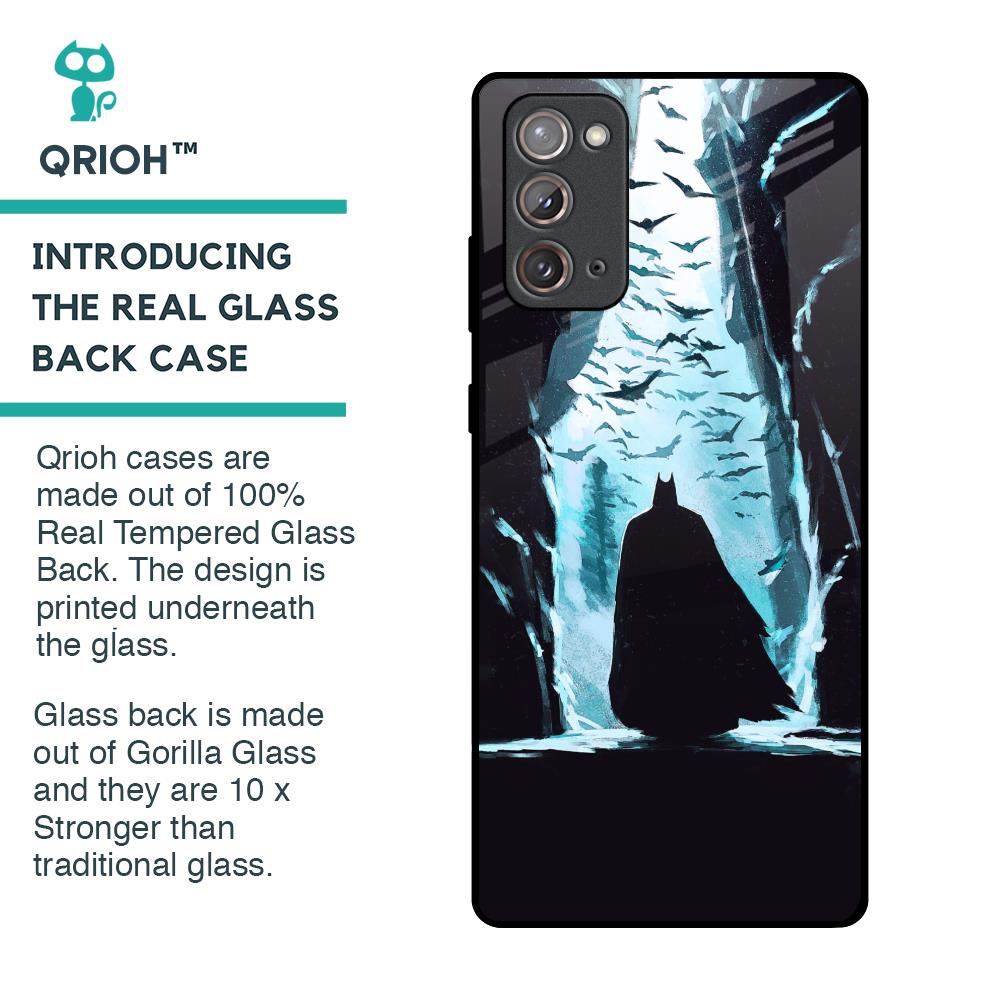 Dark Man In Cave Glass Case for Samsung Galaxy Note 20