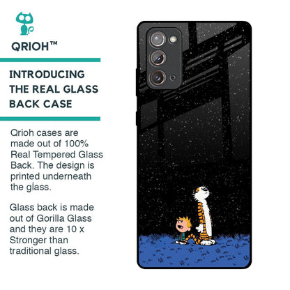 Night Sky Star Glass Case for Samsung Galaxy Note 20