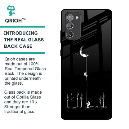 Catch the Moon Glass Case for Samsung Galaxy Note 20