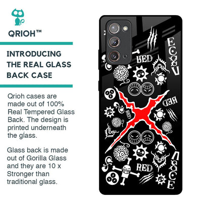 Red Zone Glass Case for Samsung Galaxy Note 20