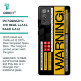 Aircraft Warning Glass Case for Samsung Galaxy Note 20
