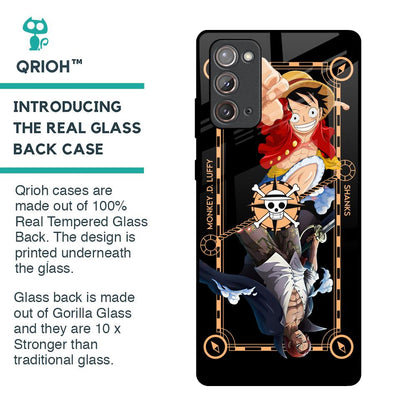 Shanks & Luffy Glass Case for Samsung Galaxy Note 20