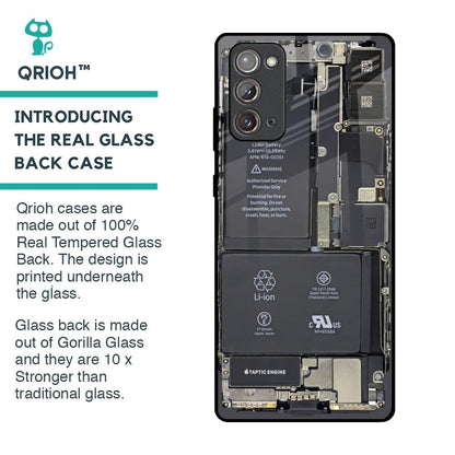 Skeleton Inside Glass Case for Samsung Galaxy Note 20