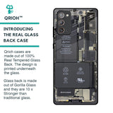 Skeleton Inside Glass Case for Samsung Galaxy Note 20