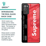 Supreme Ticket Glass Case for Samsung Galaxy Note 20