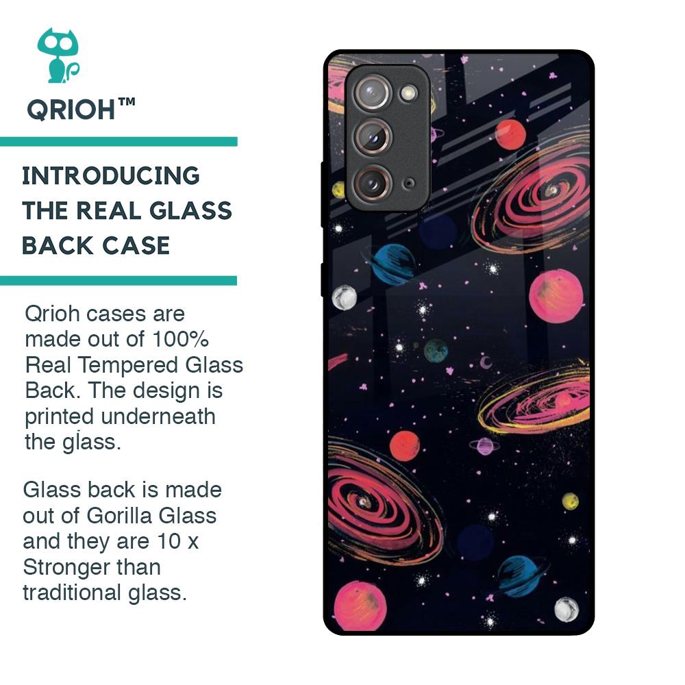 Galaxy In Dream Glass Case For Samsung Galaxy Note 20