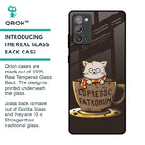 Tea With Kitty Glass Case For Samsung Galaxy Note 20